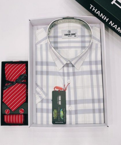 Áo sơ mi nam ngắn tay 193692