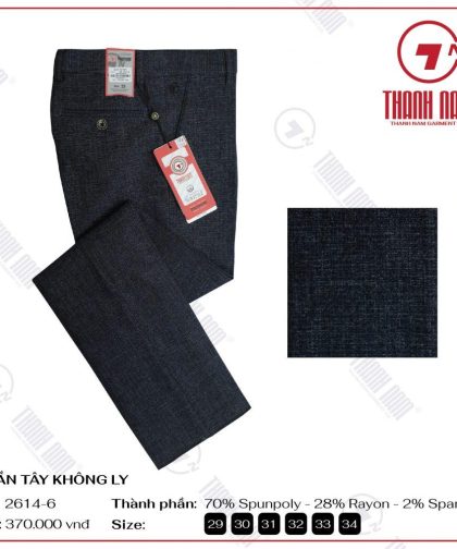 Quần Tây Nam ống xuông 26146