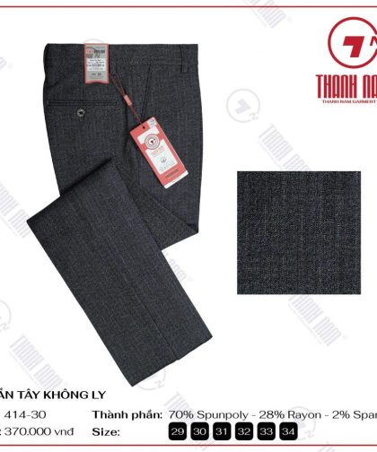 Quần Tây Nam ống xuông 41430