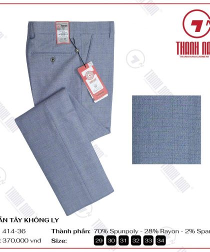 Quần Tây Nam ống xuông 41436