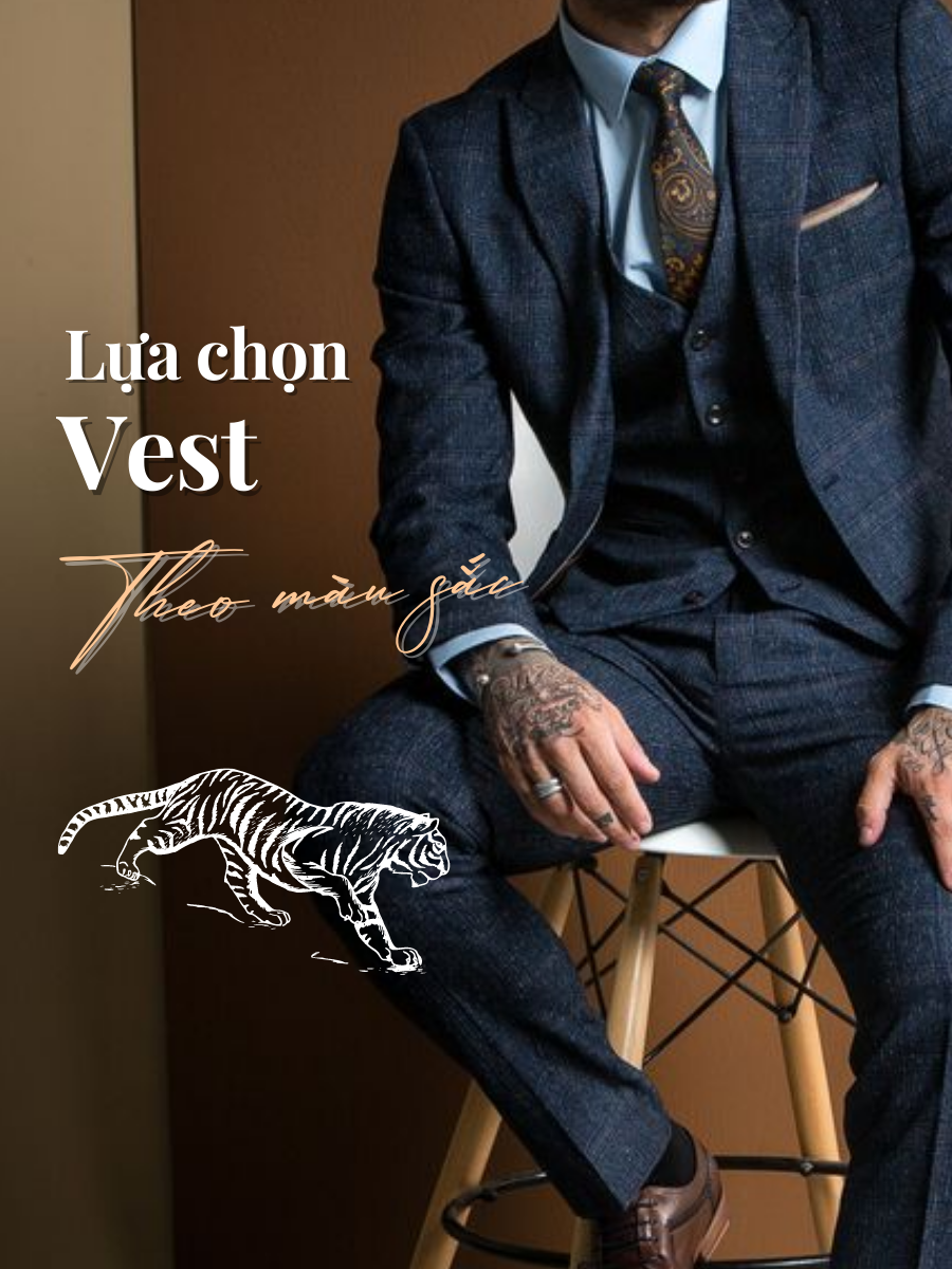 6 lựa chọn màu sắc cho trang phục Vest nam
