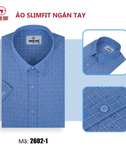 SƠ MI BAMBOO TAY NGẮN SLIMFIT 2602-1