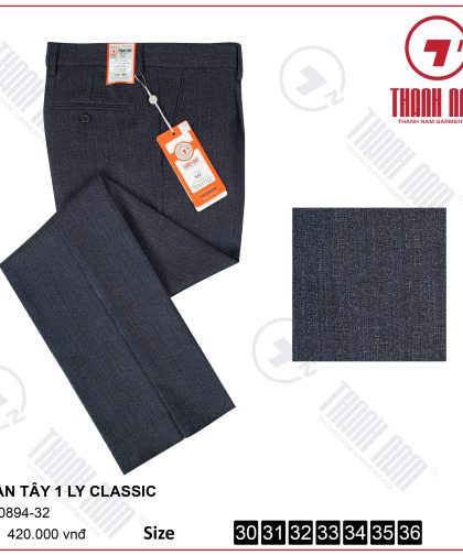 QUẦN TÂY 0 LY GIÃN 4 CHIỀU 0894-32